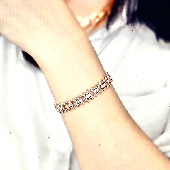 14 K Gold Plated Bracelet - Picture 3 of 7